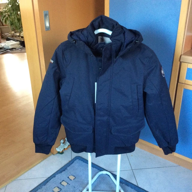 NAPAPIJRI VESTE D'HIVER SMU APTON SHORT, couleur bleu marine