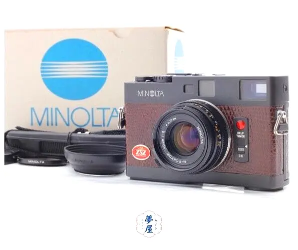 Lizard [MINT Boxed] Minolta CLE 50th Limited 100 Camera + M-Rokkor 40 Lens JAPAN