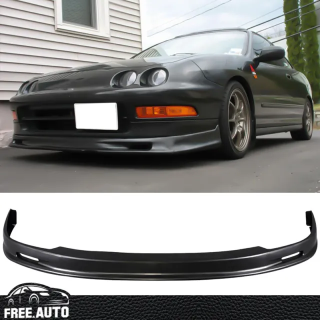 Fits 94-97 Acura Integra Mugen Style Front Bumper Lip Spoiler Chin Unpainted PP