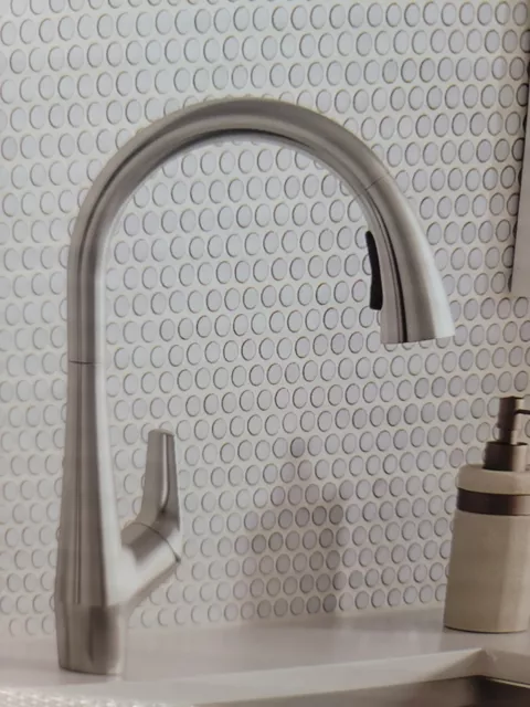 Kohler Lir Pulldown Kitchen Faucet R33449-VS Vibrant Stainless Finish - NEW Kohler Lir Pulldown Kitchen Faucet R33449-VS Vibrant Stainless Finish - NEW