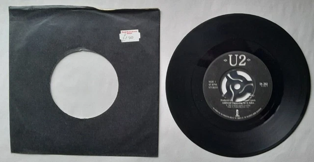 U2 – Pride (In The Name Of Love) - 7" - VG+