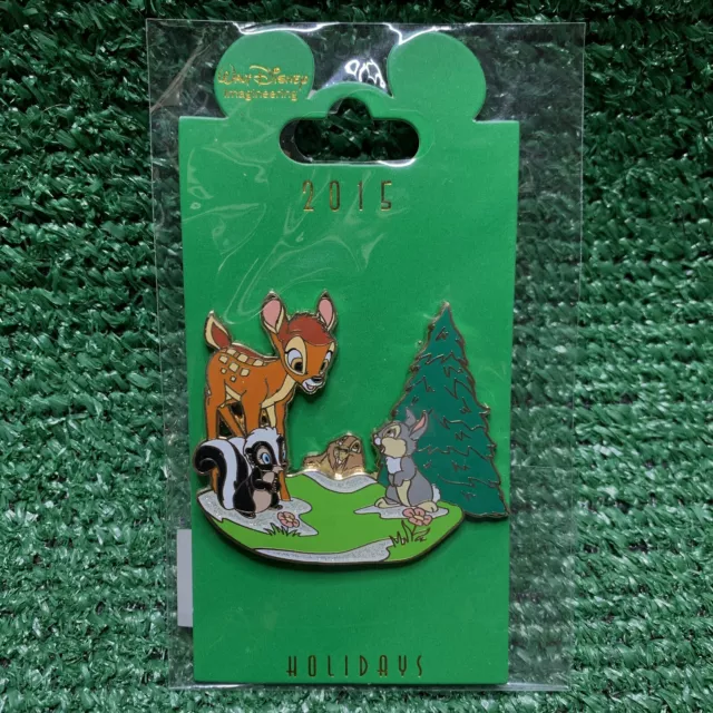 Pin Disney Bambi Thumper Flor WDI Imagineering Marmota Día 2015 LE 250