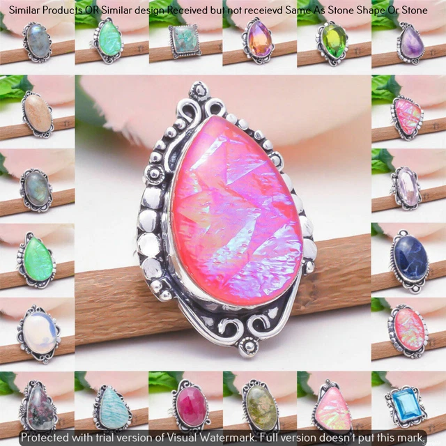 Multi & Mixed 50 Piece Wholesale Ring Lots 925 Sterling Silver Ring NRL-4420
