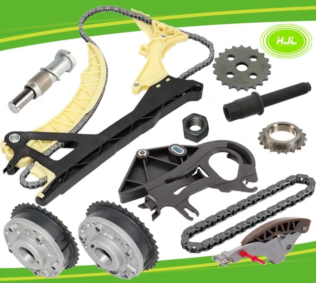 TIMING CHAIN KIT+2 VVT Gear+Oil pump Chain Set For BMW N42 N46 E87 E90