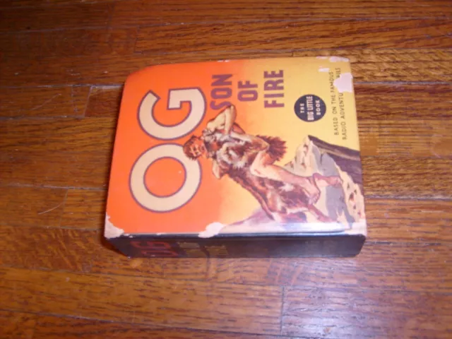 vintage BIG LITTLE BOOK: OG SON OF FIRE, irving crump, VERYGOOD