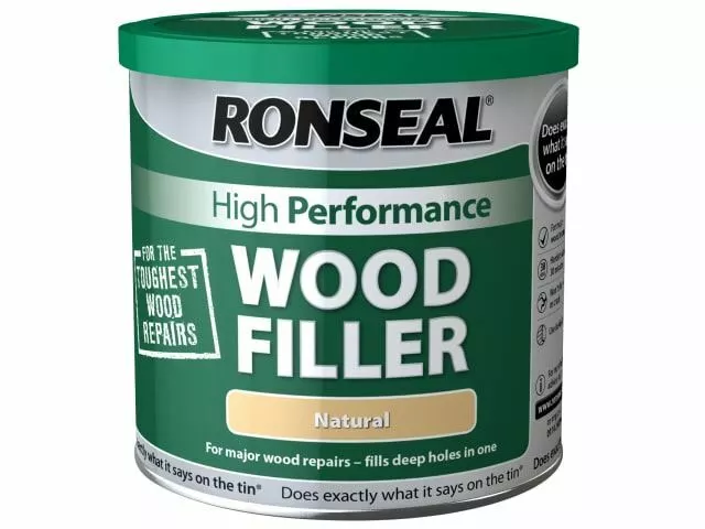 Ronseal - Rellenador de madera de alto rendimiento natural 550 g
