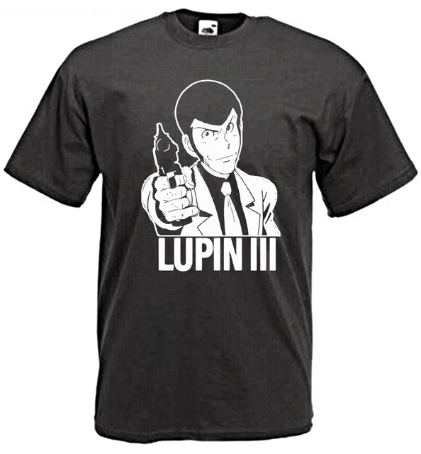 T-shirt Lupin 3 III Cartoni Animati Anime Manga cartoon fumetti