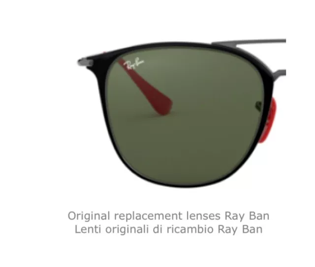 Ray Ban RB 3601M Ferrari Edition Original Remplacement Verres -lentilles De