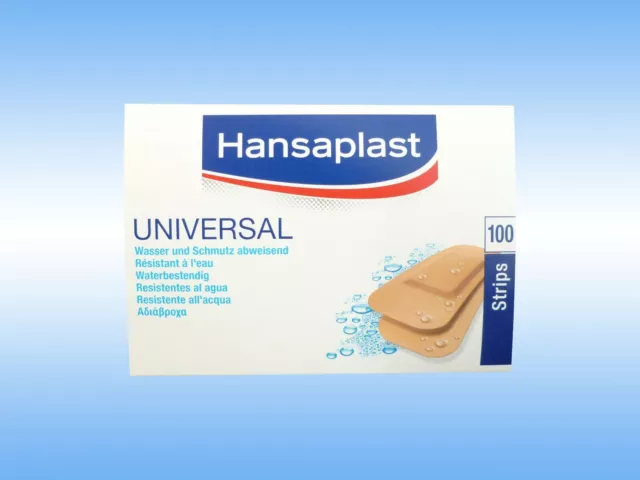 HANSAPLAST universal Water resistant Strips 30 x 72 mm 100 Stück PZN: 01215263 2