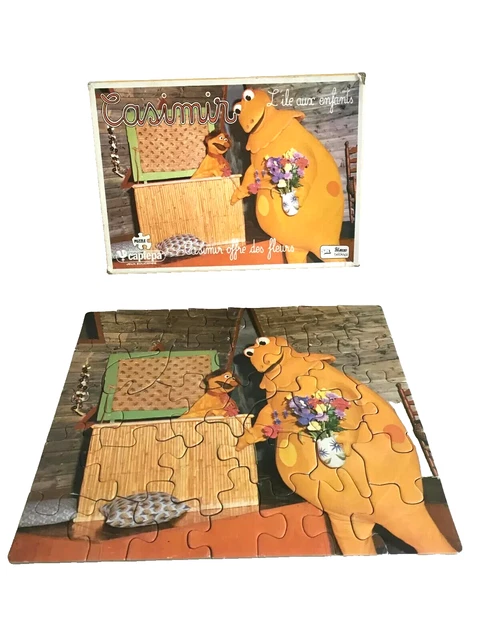 Puzzle Ancien Casimir "joue Au Ballon" - L'île Aux Enfants - 26 à 99 Pièces - Pour Enfants 5-7 Ans - Occasion