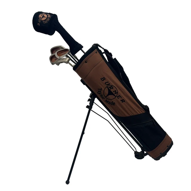 Taylormade Burner Youth Golf Club Set & Bag Driver - PW Putter RH Graphite Shaft Taylormade Burner Youth Golf Club Set & Bag Driver - PW Putter RH Graphite Shaft