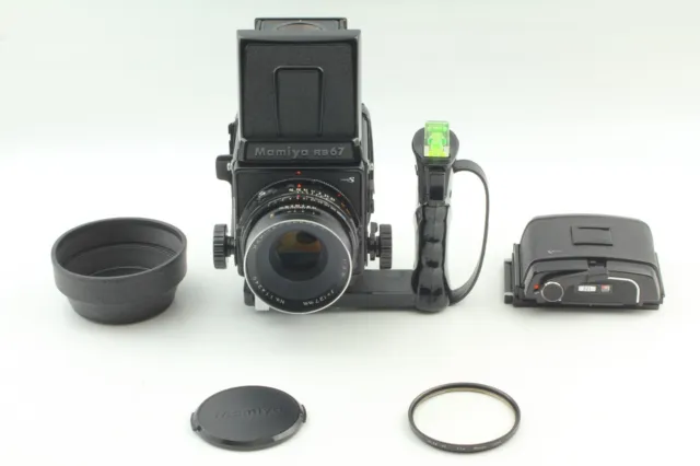 【 N Mint 】 Mamiya RB67 Pro S 6x7 Caméra à Film + C 127mm f3.8 Lentille 120 Dos