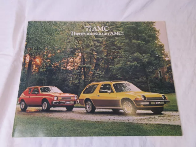 1977 AMC Dealer Sales Brochure -Hornet -Gremlin -Pacer -Matador -Color Chart