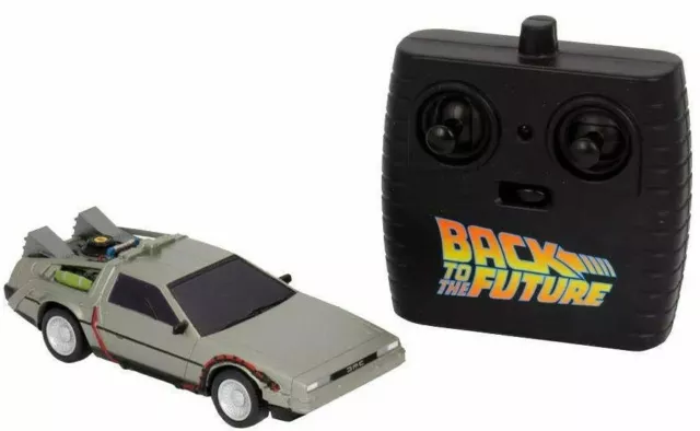 Ritorno al Futuro Back to the Future DELOREAN RC Vehicle 1/32 Time Machine NECA