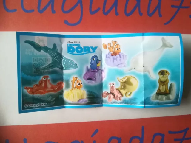 Alla Ricerca Di Dory Kinder Sorpresa Sorpresine Singole