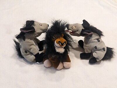 lion king hyenas plush