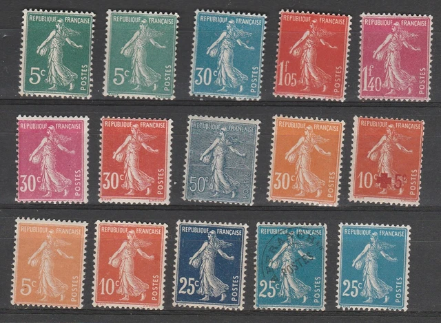 semeuse 1920/30 NEUF* Tres légeres trace