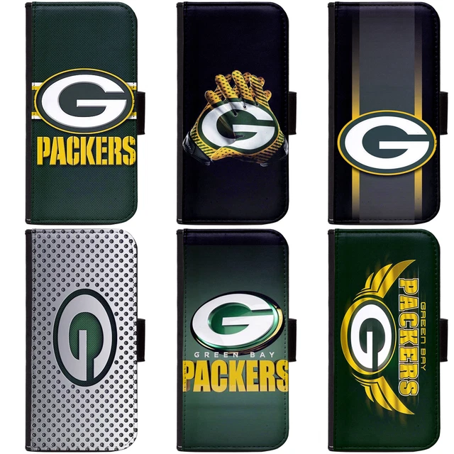 PIN-1 Green Bay Packers Phone Wallet Flip Case Cover for All Models