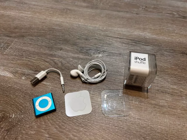 Apple iPod Shuffle 4.Generation 2GB A1373 Blau - Guter Zustand