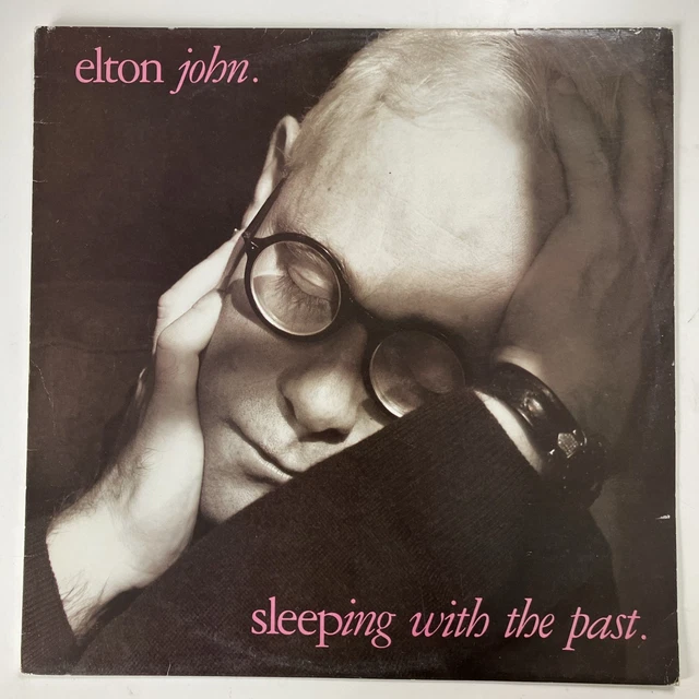 ELTON JOHN - Sleeping With the Past ORIGINAL 1989 VINYL LP UK Rocket ...
