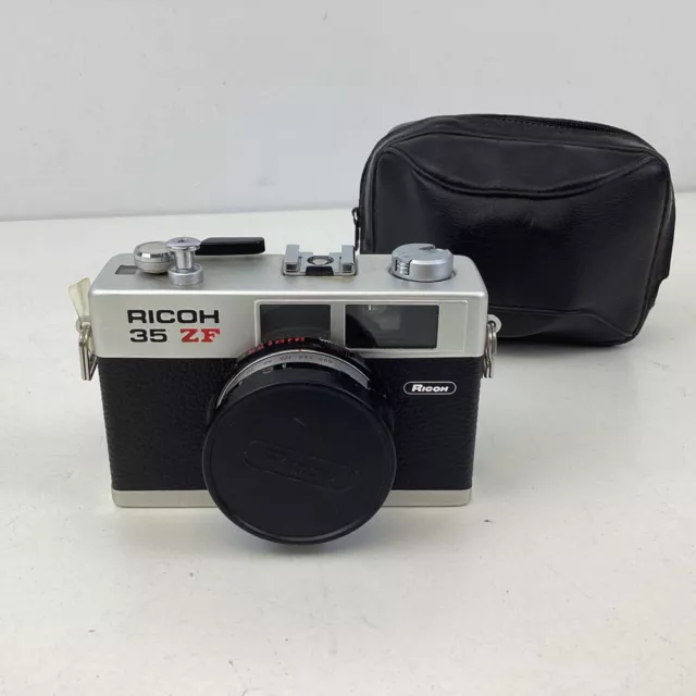 Ricoh 35 ZF Film Camera w/ Case (Working/No Film Included) (P1) S#552