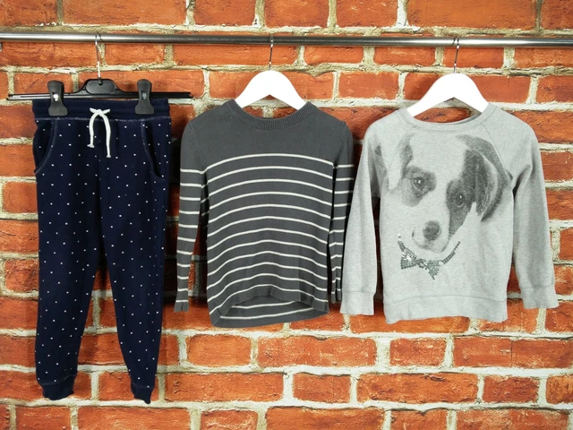 Girls Bundle Age 3-4 Years Next Cos Pullover Sweater Joggers Stripe Spots 104Cm