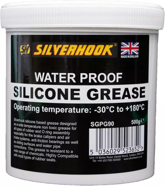 Lubricante de uso general impermeable multiusos grasa de silicona - 500 g