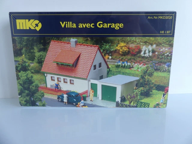 Maquette MKD Garage Valem 660 - Kit à Monter - Neuf