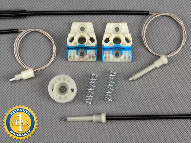 KIT DE REPARACIÓN DE REGULADOR DE VENTANA DELANTERO PARA VW GOLF 4/5 Puertas