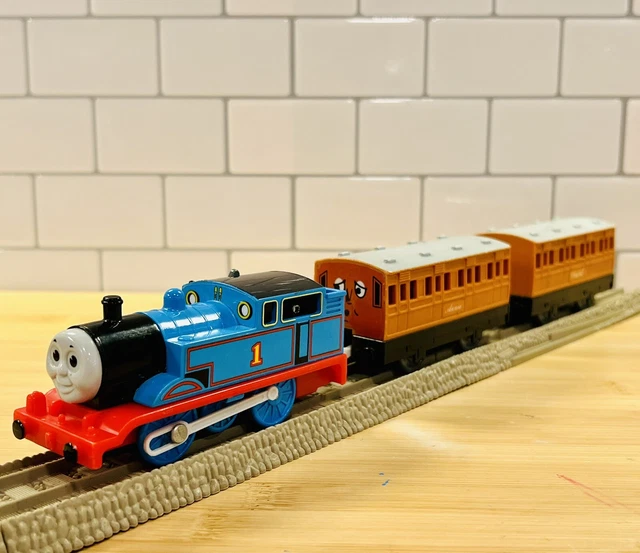 Thomas The Train Trackmaster Tomy ORIGINAL THOMAS 1992 ANNIE CLARABEL GOOD SHAPE