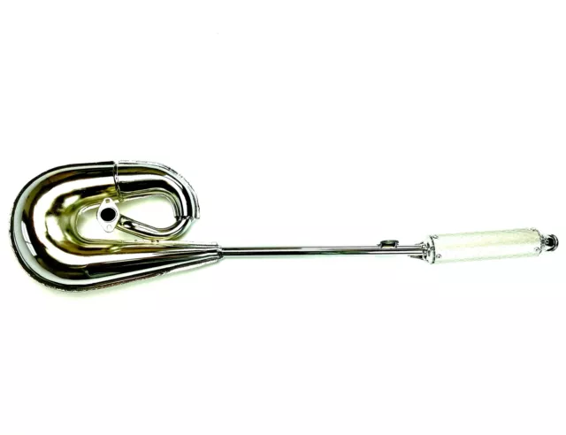 Auspuff Puch Maxi TECNO Circuit chrom Rennschleife E50 Motor Sportauspuff 25mm