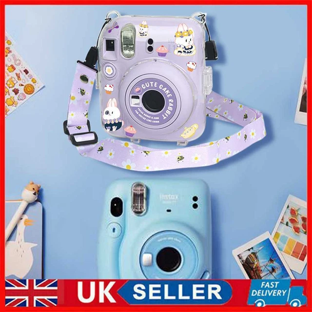 Crystal Camera Bag PC Protective Case Fashion Design for Fujifilm Instax Mini 12