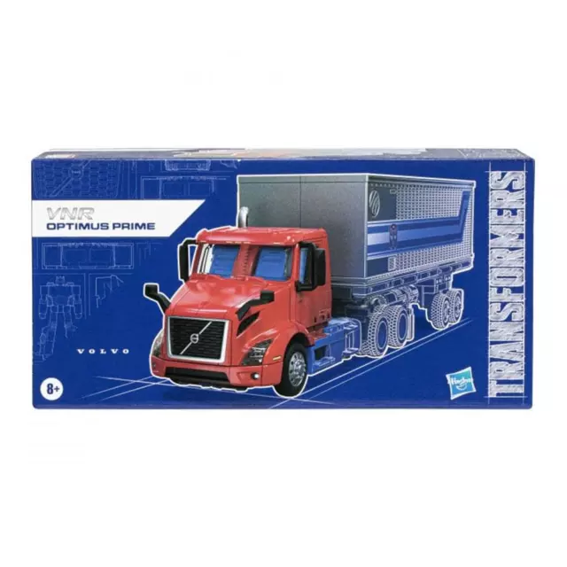 Transformers Generations Leader Class Volvo VNR 300 Optimus Prime Action Figure