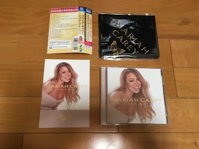 MARIAH CAREY JAPAN the best cd nuovo bonus preorder butterfly logo