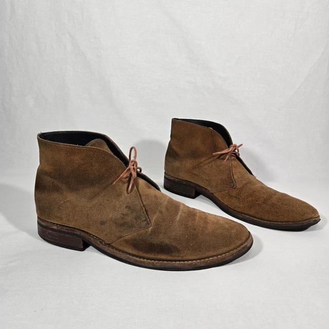 THURSDAY BOOT CO. Cognac Suede Scout Size 9.5 Pre-Owned  display picture 1