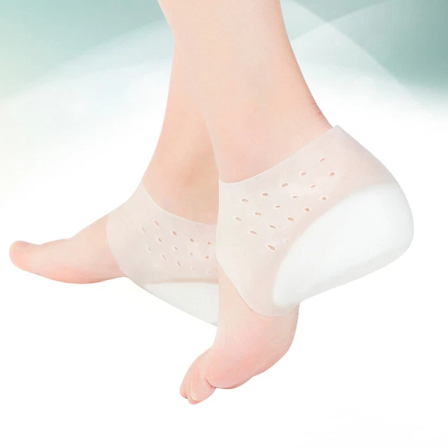 Solette Gel Alzatacco, Sbomi 3.5cm Silicone Invisibile Solette Scarpe