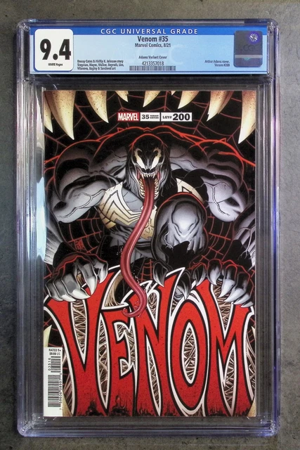 Venom #35 200 (2021 Marvel Comics) Arthur Adams Variant CGC 9.4