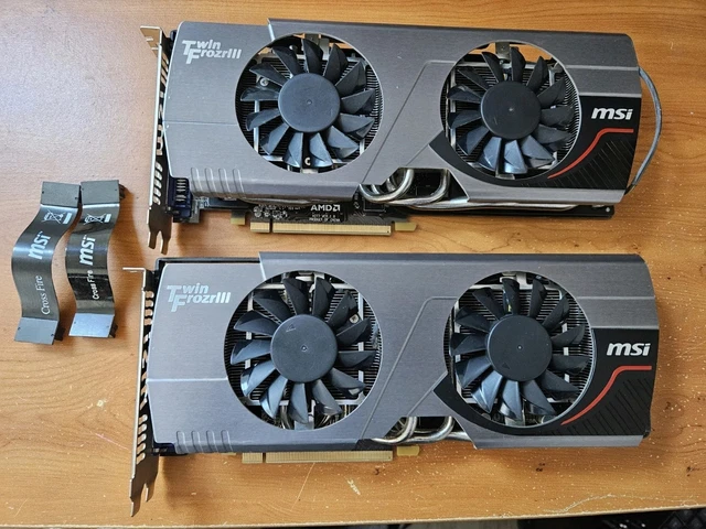 CARTE GRAPHIQUE MSI N275GTX TWIN FROZR OC 896MO GDDR3 2 DVI / TV OUT TESTÉE OK