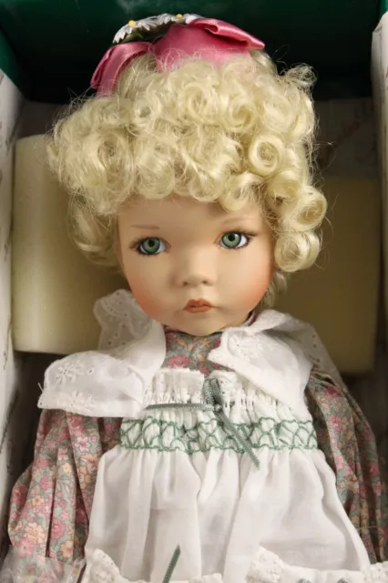 Dianna Effmer 15" Porcelain Doll MARY MARY QUITE CONTRARY Mother Goose LTD