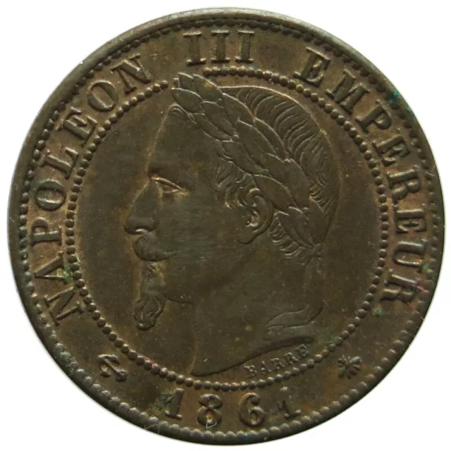 F10301.2 - FRANCE - 1 centime Napoléon III - 1861 A