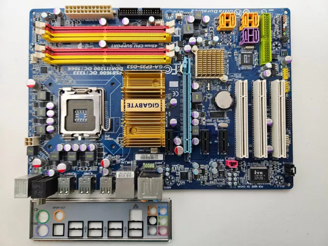 Gigabyte GA-EP35-DS3 Rev 2.1 DDR2 ATX Sockel 775 Intel Motherboard