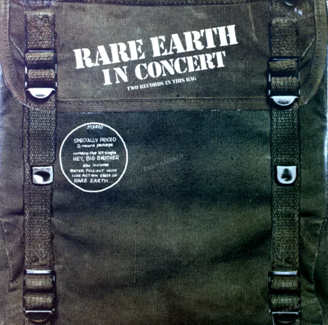 Rare Earth - In Concert 2LP (VG/VG) .