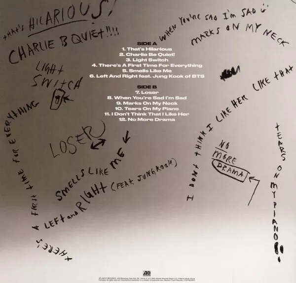 Charlie [Vinyl] Charlie Puth - LP