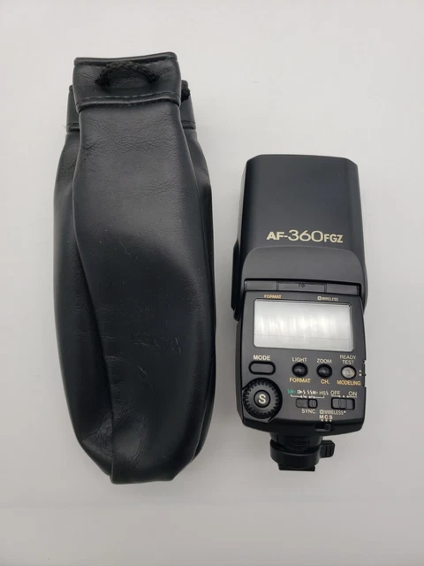 Pentax AF-360FGZ Flash Tested Working