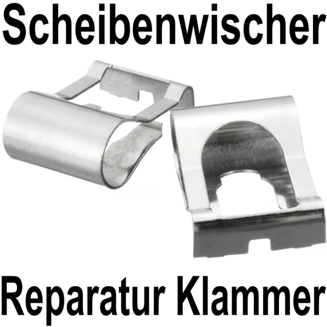 2x Scheibenwischer Gestänge Reparatur Klammer Clip passend für Volvo Land-Rover 2