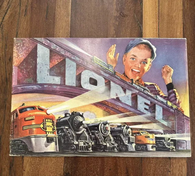 VINTAGE 1952 LIONEL MODEL TRAINS Catalog TOYS Railroad