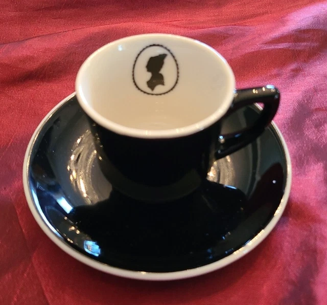 C&O Chesapeake & Ohio Rwy Silhouette Demitasse Set By Syracuse