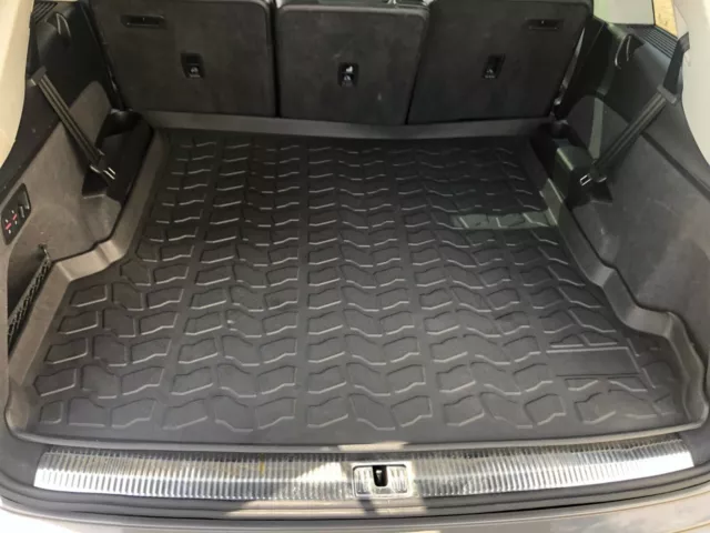 Rear Trunk Cargo Cover Floor Boot Tray Liner Pad Mat for AUDI Q7 SQ7 2016-2024