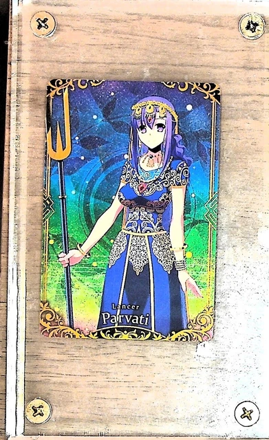 Fate Grand Order FGO  wafer card Parvati R15