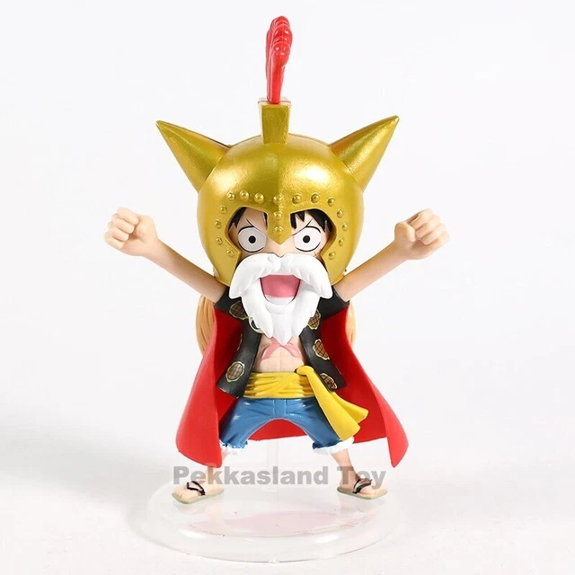 ANIME ONE PIECE Luffy Straw Hat Pirate Art Doll Collectible PVC Model